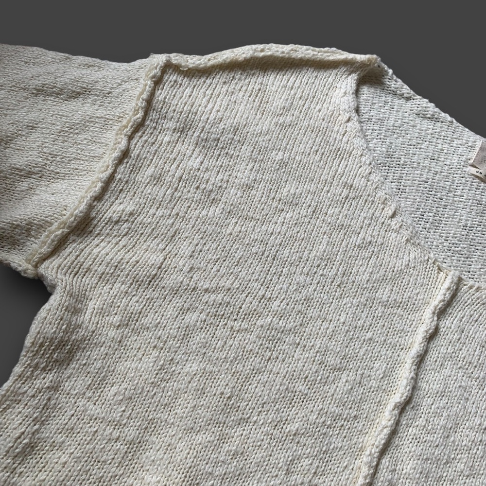 u r b a n :: Slouchy Raw Exposed Seam Knit Sweater - Picture 8 of 13